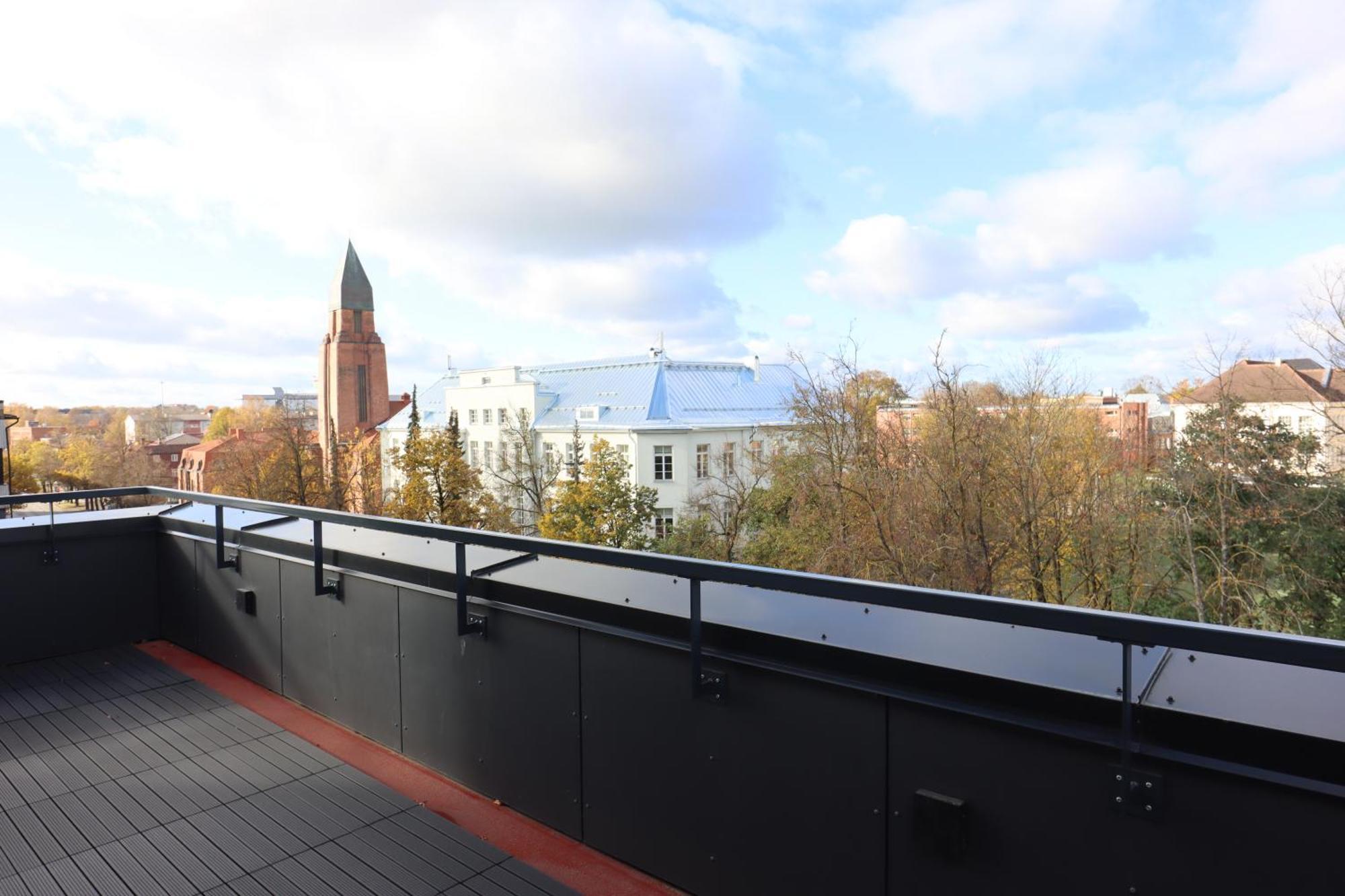 Aatrium Kinnisvara Riia Str 22 Apartment 80 M2 With 45 M2 Terrace Tartu Exterior photo
